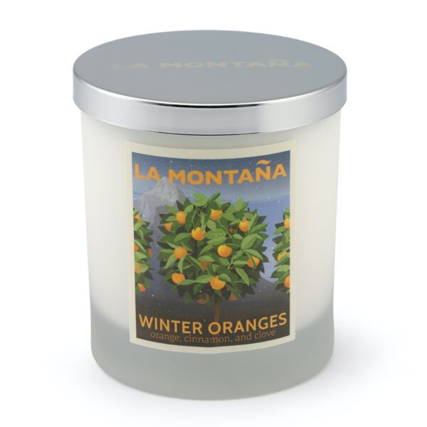Winter Oranges candle